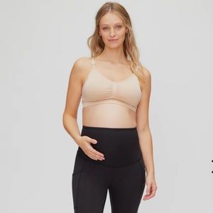 New Motherhood SEAMLESS CLIP DOWN MATERNITY AND NURSING BRA in Size Small